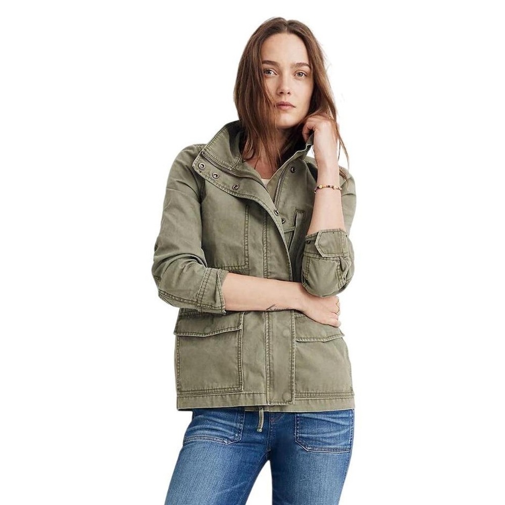 Madewell Khaki Utility Jacket